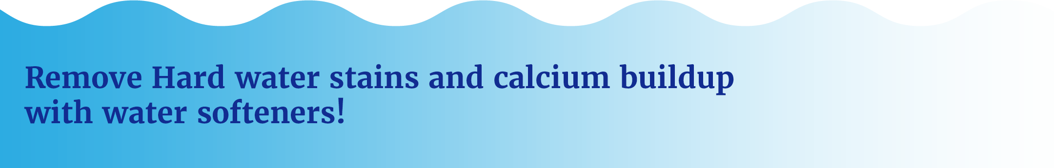calcium water buildup